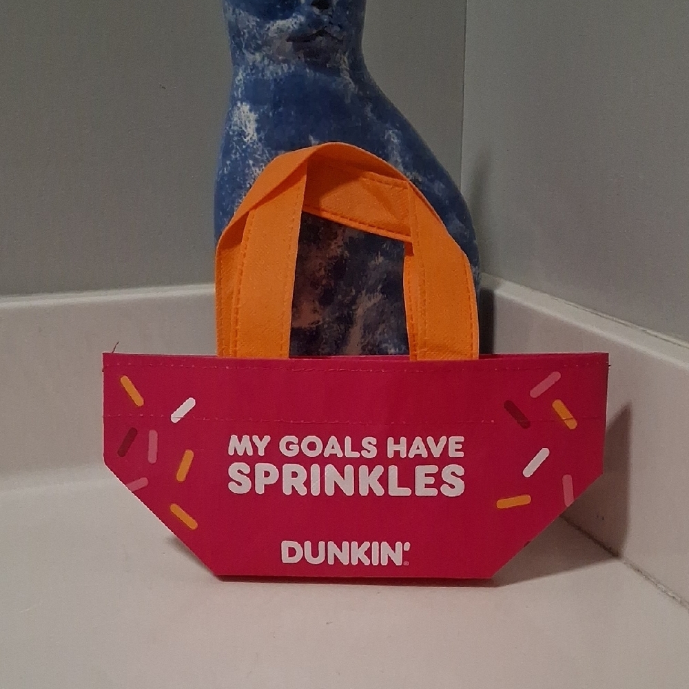 🌹Dunkin' Pink and Orange Mini Tote Bag